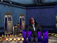 une photo d'Ã©cran de The House of the Dead sur Sega Saturn